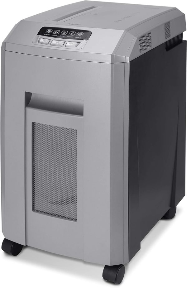 Aurora AU1580MA Professional Grade High Security 15-Sheet Micro-Cut Paper/CD and Credit Card Shredder, 60 Minutes Continuous Run time